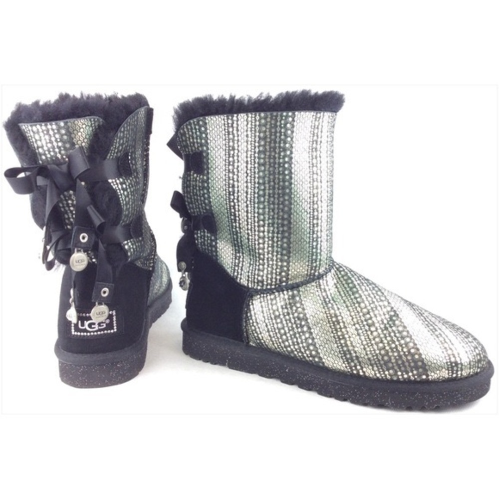 UGG bailey bling bow short boots
